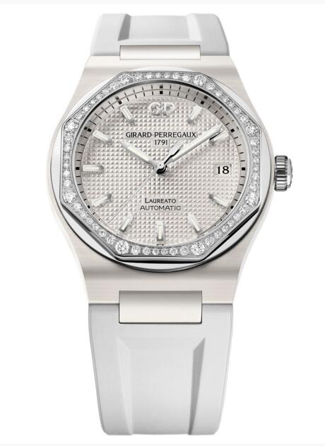 Buy Girard-Perregaux Replica Laureato 38 mm Ceramic 81005D82A732-FK7A watch